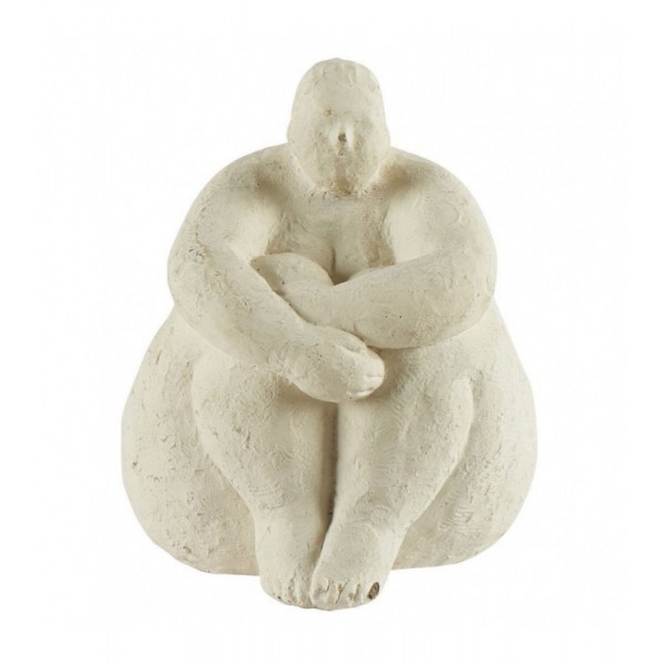 STATUE SUMETTE ASSISE