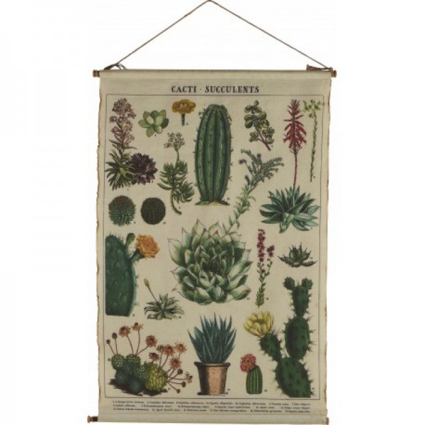 TOILE CACTUS 55X75CM