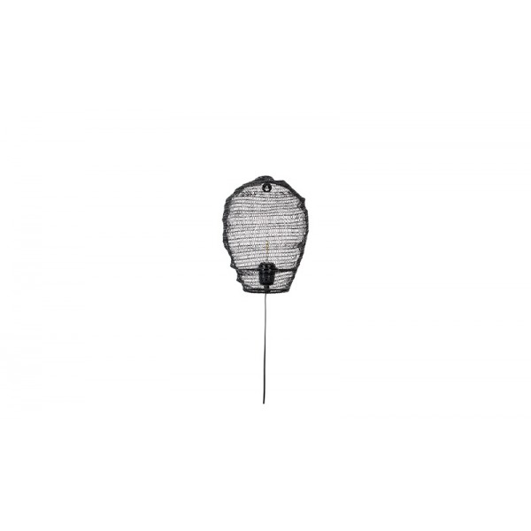 APPLIQUE GRILLAGEE NOIRE LENA