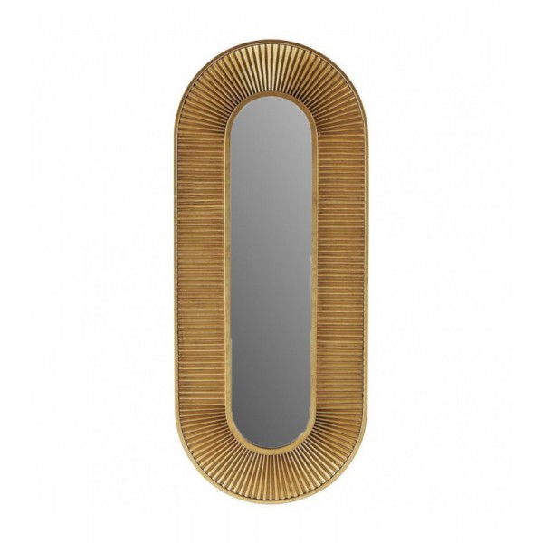 MIROIR ROMU DORE 102X42.5