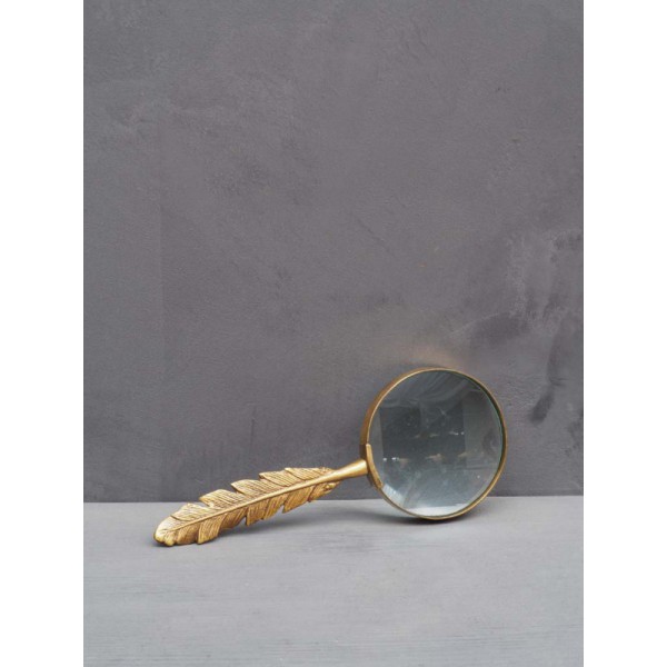 LOUPE MANCHE PLUME