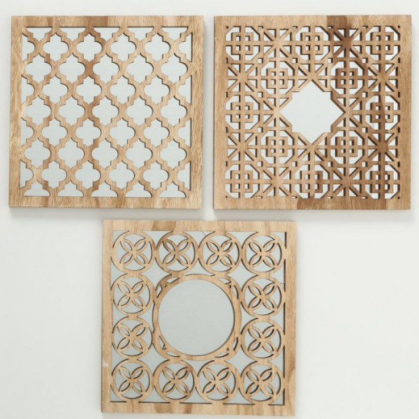 OBJET MURAL MAHAL 3 SORTES H30