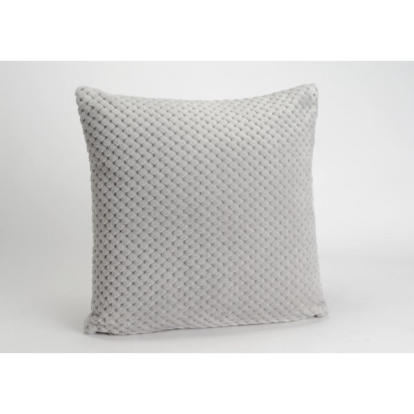 COUSSIN DAMIER GRIS