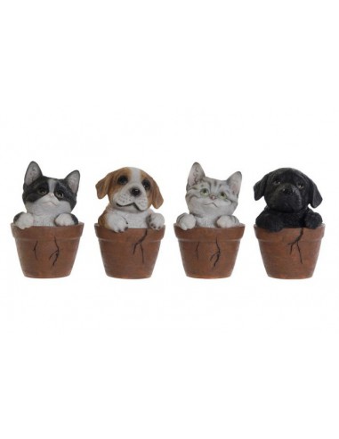 FIGURINE CHIEN CHAT