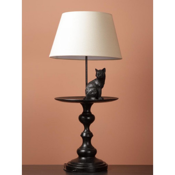 LAMPE STYLE PRESENTOIR CHATON