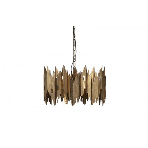 SUSPENSION REINE METAL ANTIQUE