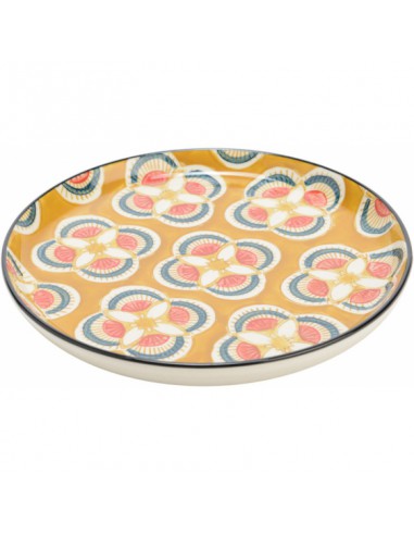 ASSIETTE PLATE IMANY JAUNE
