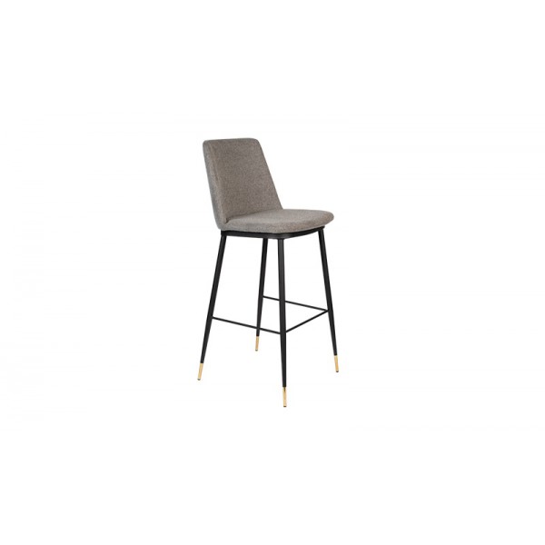 CHAISE HAUTE GRIS CLAIR 65CM