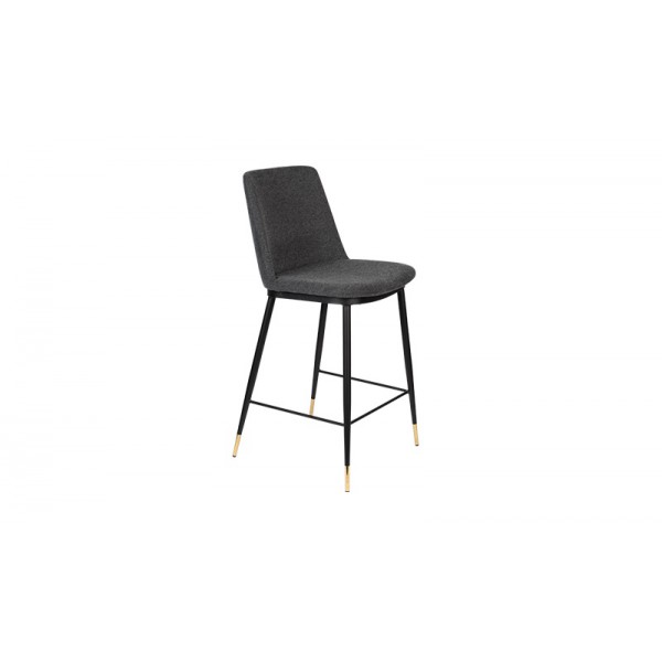 CHAISE HAUTE LIONEL GRIS FONCE