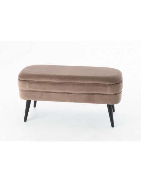 BANQUETTE VELOUR TAUPE