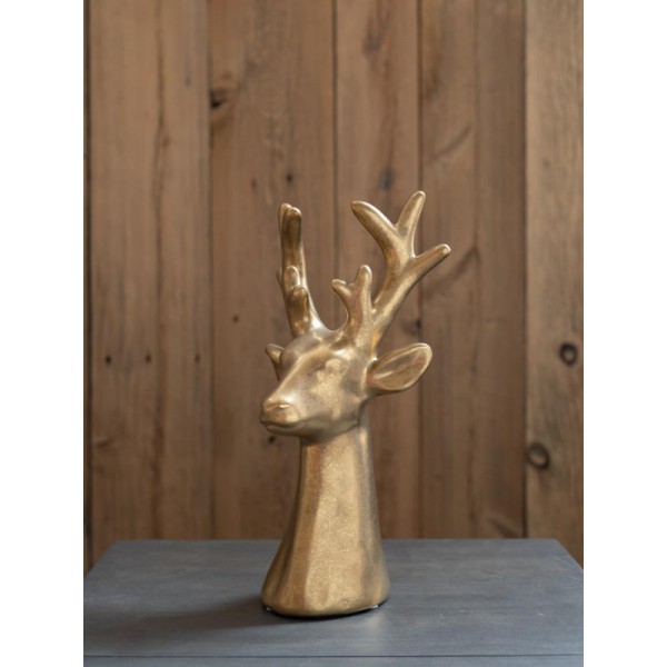 CERF CERAMIQUE OR