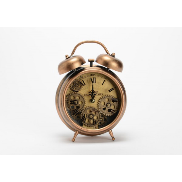 HORLOGE REVEIL CUIVRE