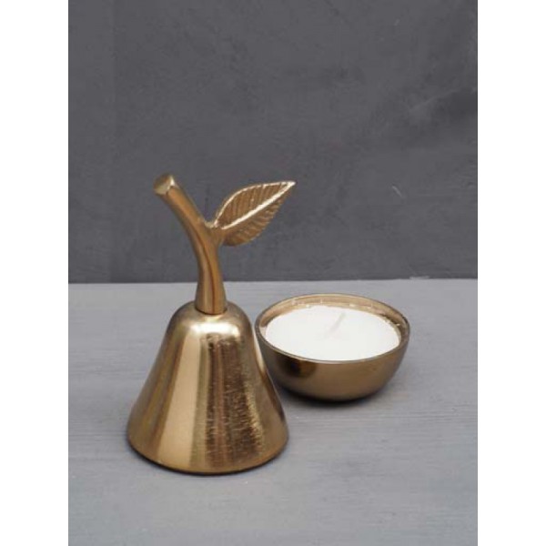 BOITE POIRE EN LAITON ET...