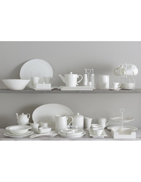 ASSIETTE DESSERT FIORE PORCELAINE