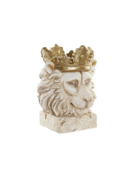 SUPPORT POT FLEUR LION