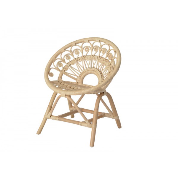 FAUTEUIL ROTIN ENFANT 2