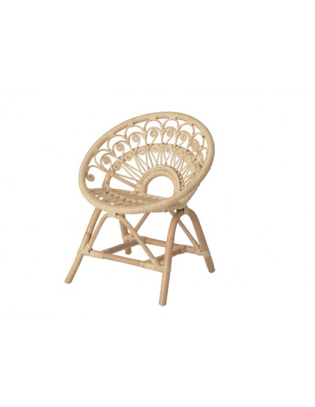 FAUTEUIL ROTIN ENFANT