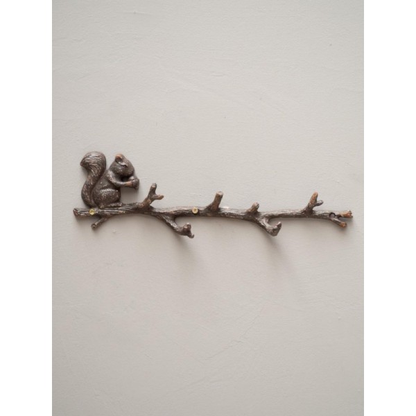 PORTE MANTEAU ECUREUIL SUR...