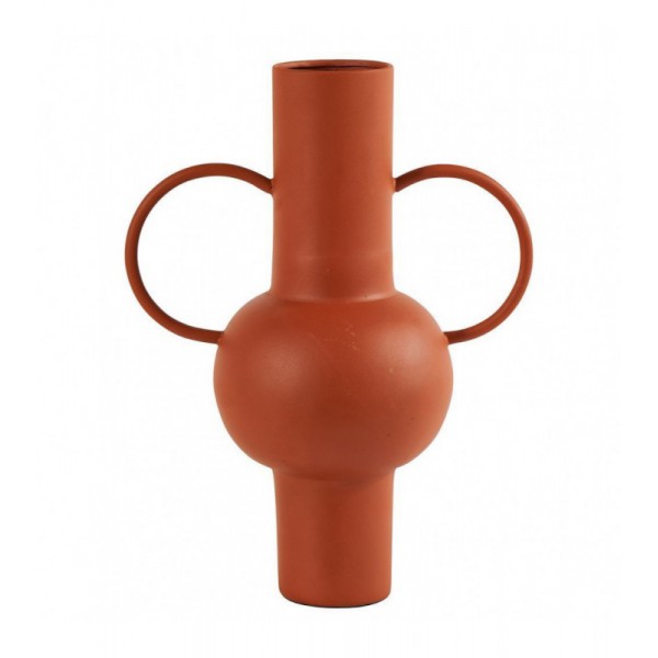 VASE CLAUDE ORANGE BRULE