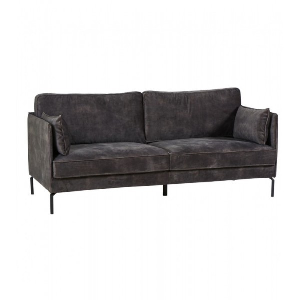 CANAPE MOVEN GRIS 3 PLACES