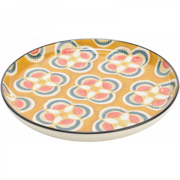 ASSIETTE DESSERT IMANY JAUNE