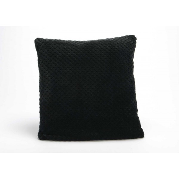 HOUS COUS DAMIER NOIR 40X40