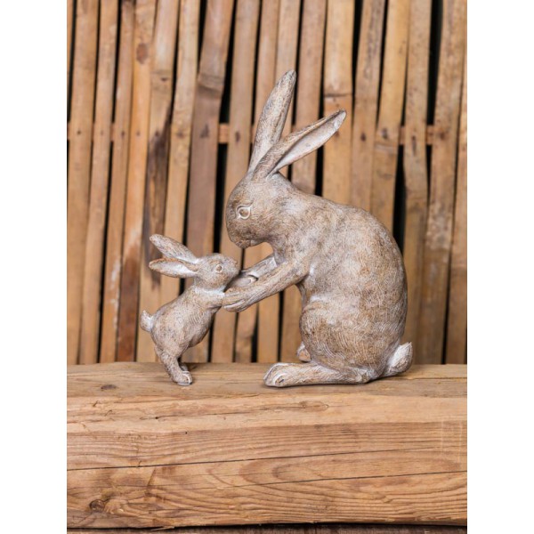LAPINE ET SON PETIT