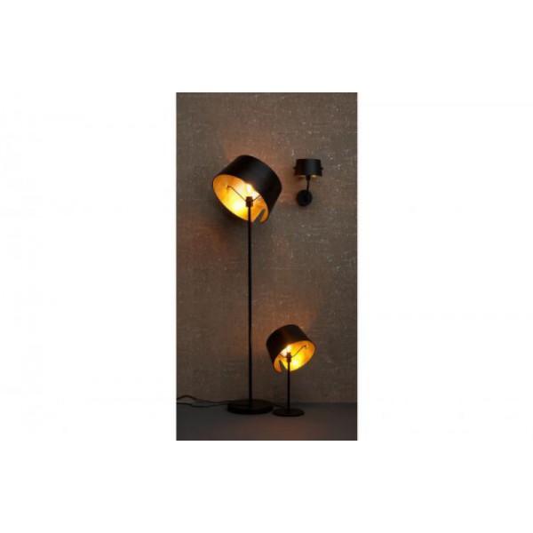 LAMPADAIRE METAL NOIR DORE... 2