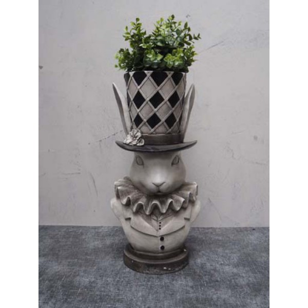 JARDINIERE ALICE BUSTE LAPIN