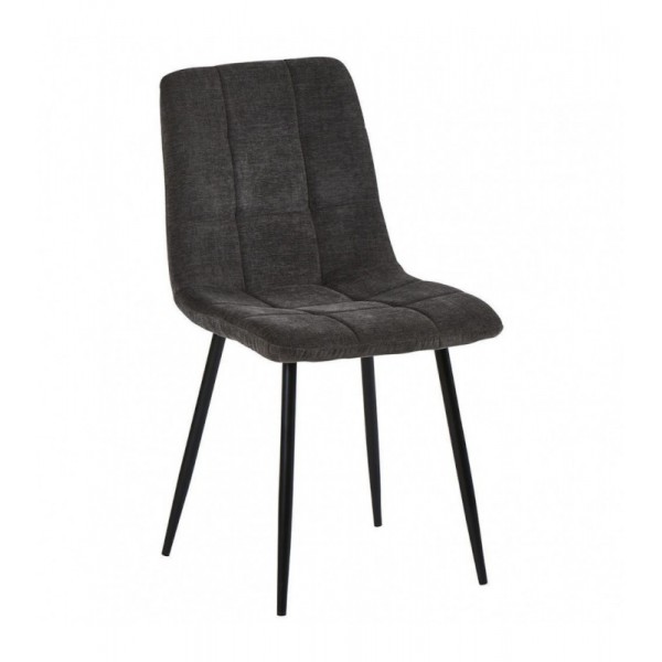 CHAISE MANTA TISSU GRIS