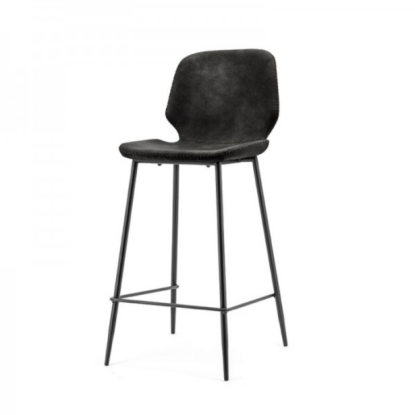 TABOURET ILOT BLACK SIMILI