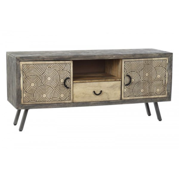 MEUBLE TV MANGUIER FONCE 2