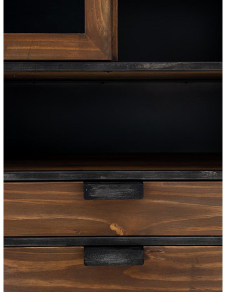 MEUBLE-RANGEMENT-BOIS-ET-METAL