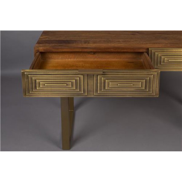 CONSOLE-Bureau-VOLAN Doré 2