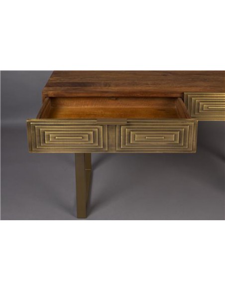 CONSOLE-Bureau-VOLAN Doré