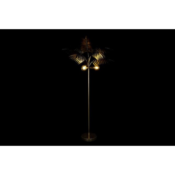 LAMPADAIRE-PALMIER-DORE
