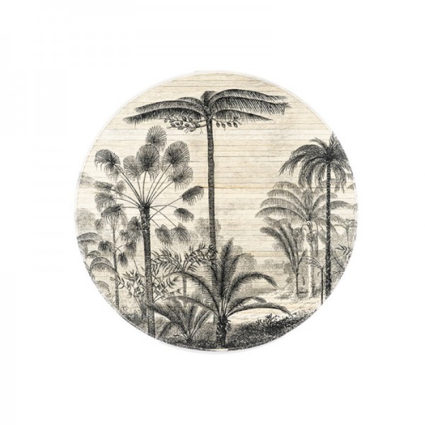 Déco murale palmier