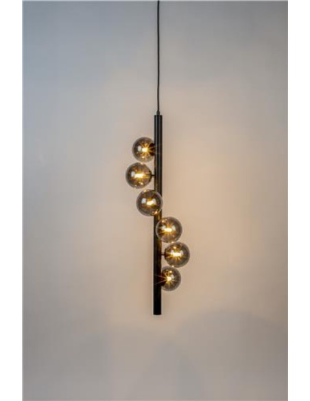 Suspension boules fumées Monica