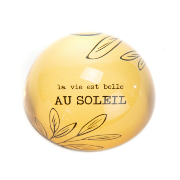 PRESSE-PAPIER-AU-SOLEIL
