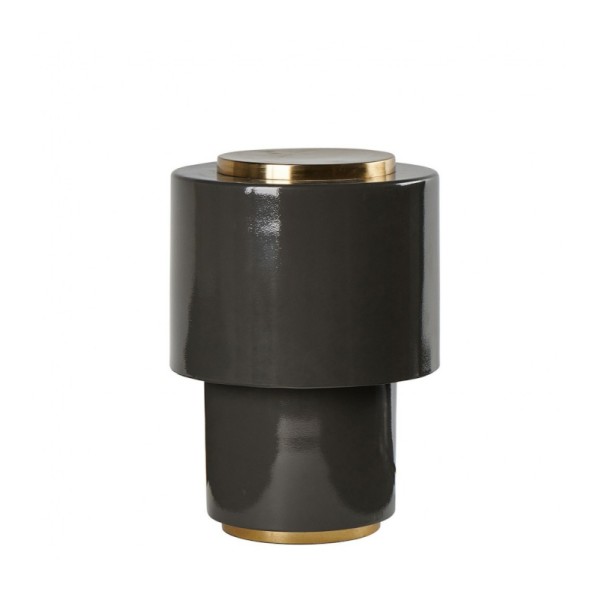 LAMPE-BRASSA-GRISE-D21.5XH3...