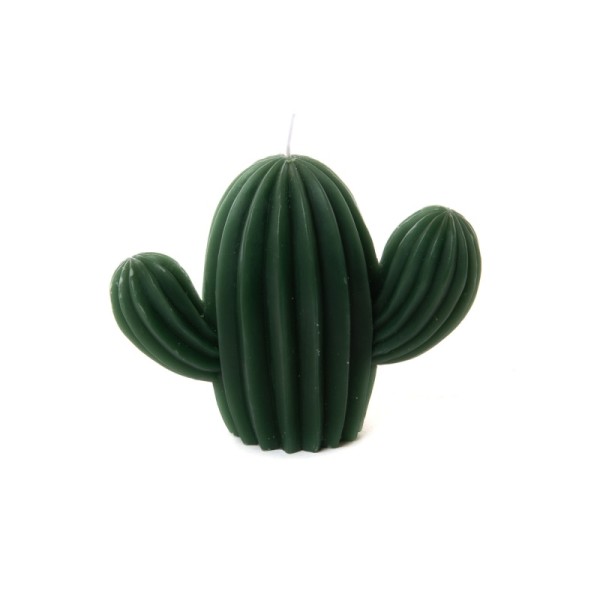 BOUGIE-CACTUS-VERT-H10