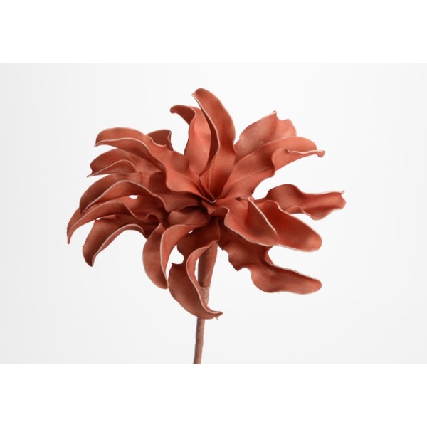 FLEUR-CUMBIA-H54-TERRACOTTA