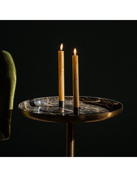 SET-4-CHANDELLES-LED-OR