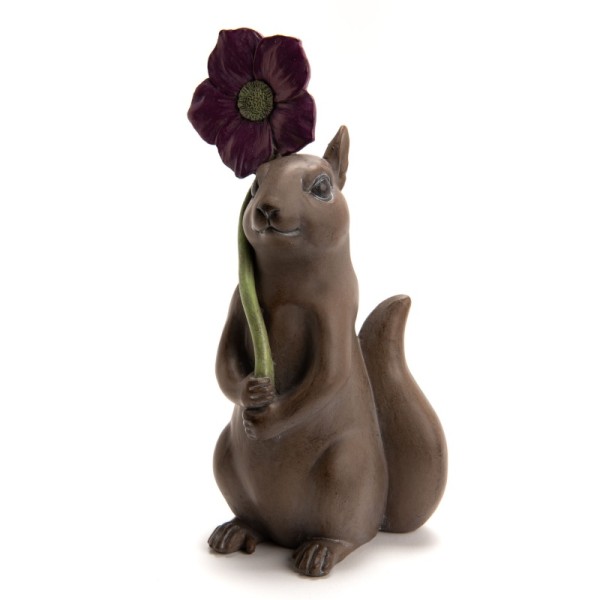 L'ECUREUIL ET SA FLEUR