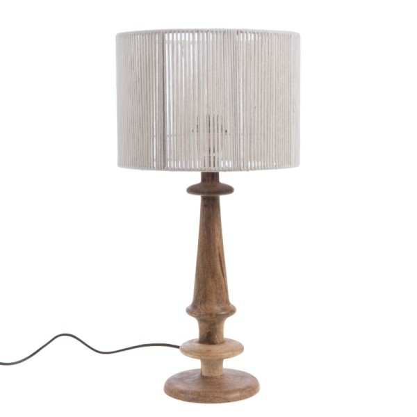 LAMPE-BOIS-BLANC
