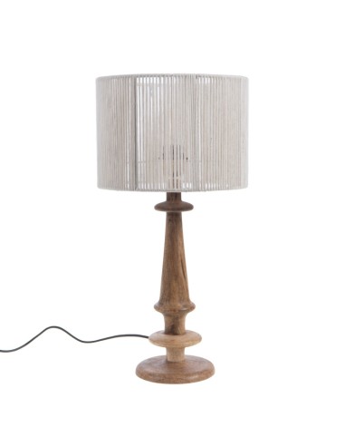 LAMPE-BOIS-BLANC