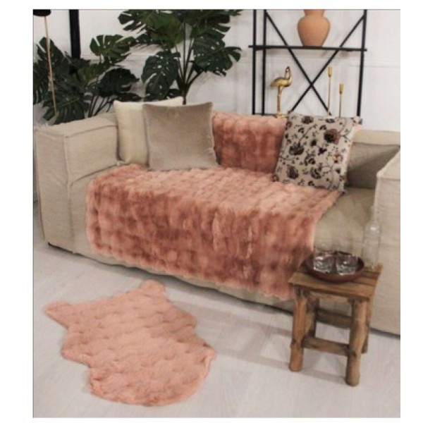 PLAID-BUBBLE130X170-POUDRE