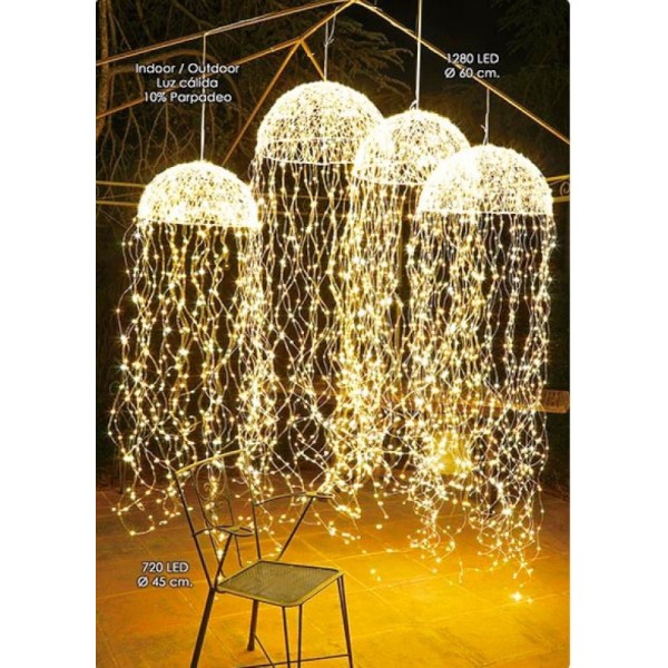 Méduse lumineuse à suspendre