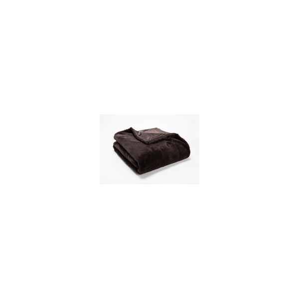 Plaid Fourrure Chocolat